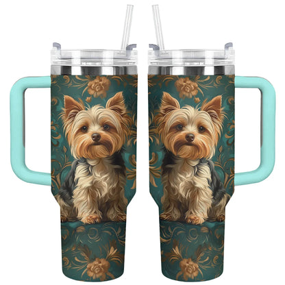 Shineful Tumbler Yorkie Regal Yorkie Elegance