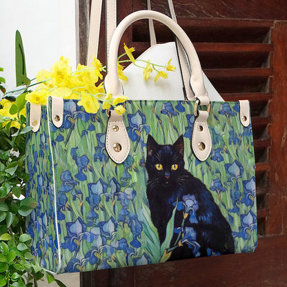 Cat Bag Shineful Traditional With Flower Nl09 Leather