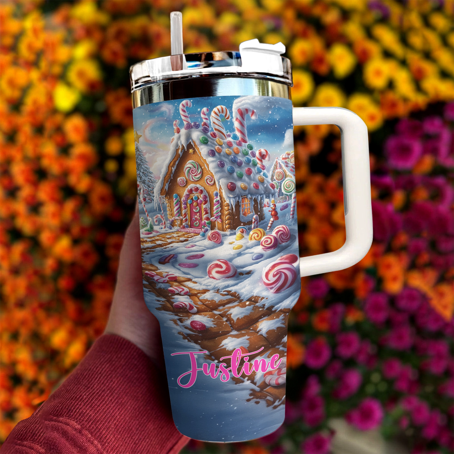 Shineful Glossy Tumbler Personalized Sweet Wonderland