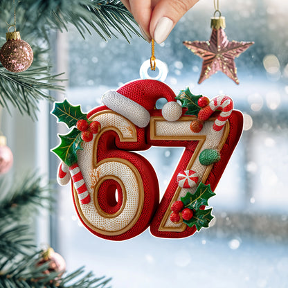 Shineful 2D Acrylic Ornament Funny Teen Grandkid