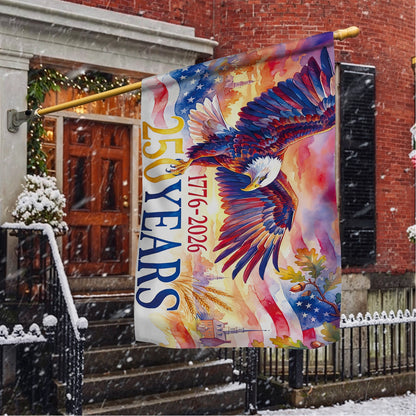 Shineful House Flag 30" x 40" - Freedom Still Soars