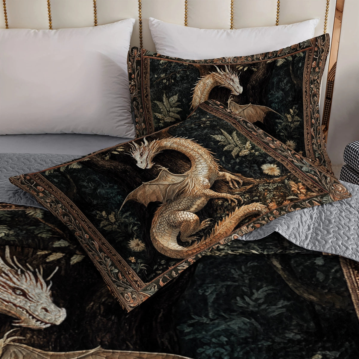 Shineful All Season Quilt 3-Piece Set - Dragon's Lair