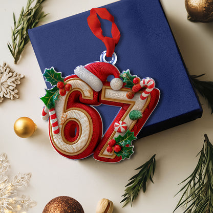 Shineful 2D Acrylic Ornament Funny Teen Grandkid