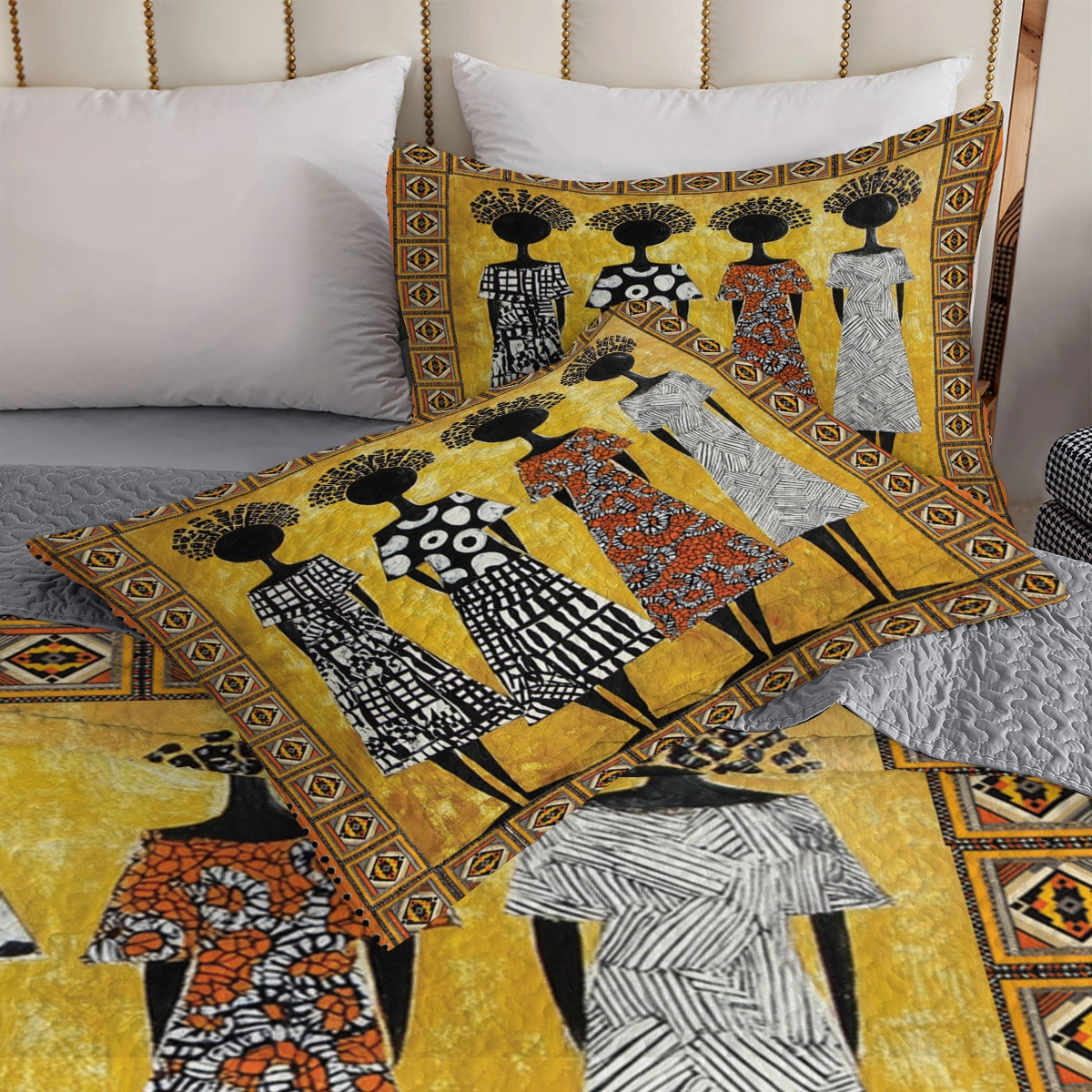 Shineful All Season Quilt 3-Piece Set - Timeless Black Women