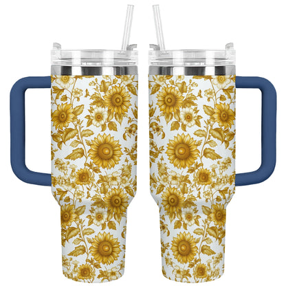 Shineful Tumbler Golden Sunflower Bloom