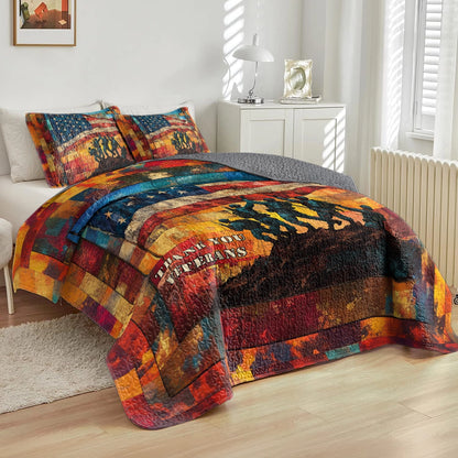 Shineful All Season Quilt 3-Piece Set Freedom’s Glory
