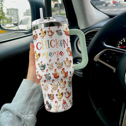 Shineful Tumbler Chicken Mama Travel