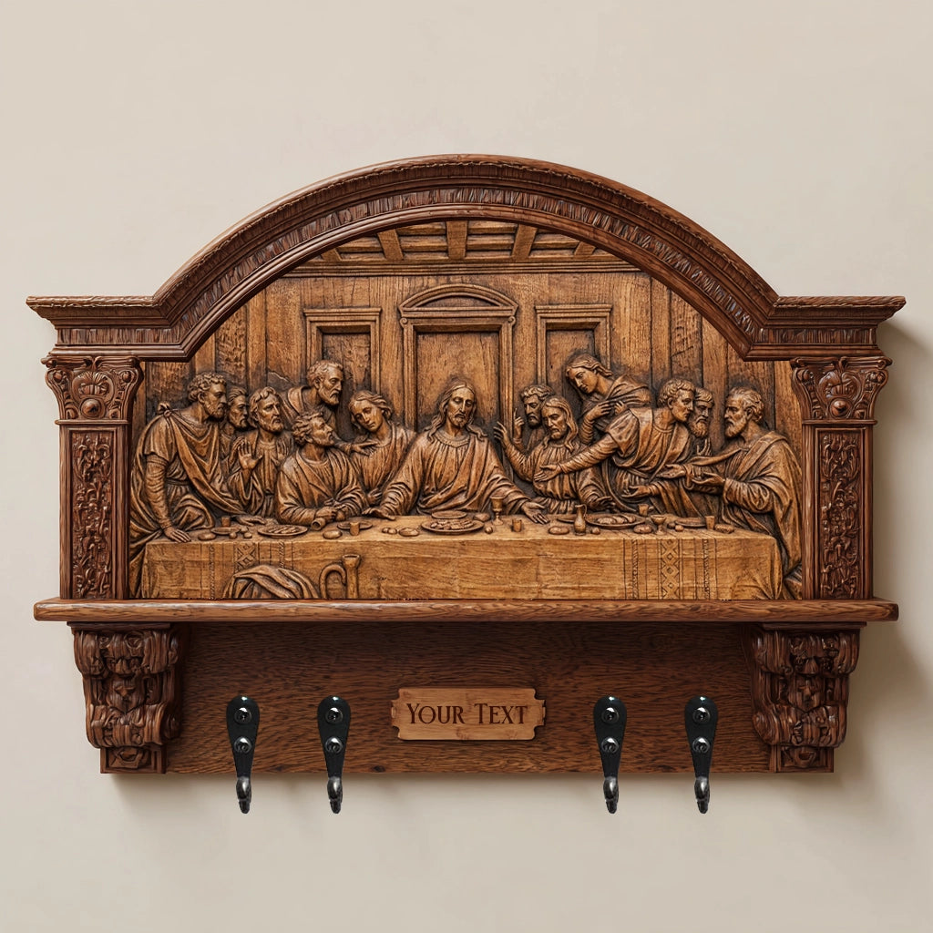 Shineful Key Holder Sacred Supper