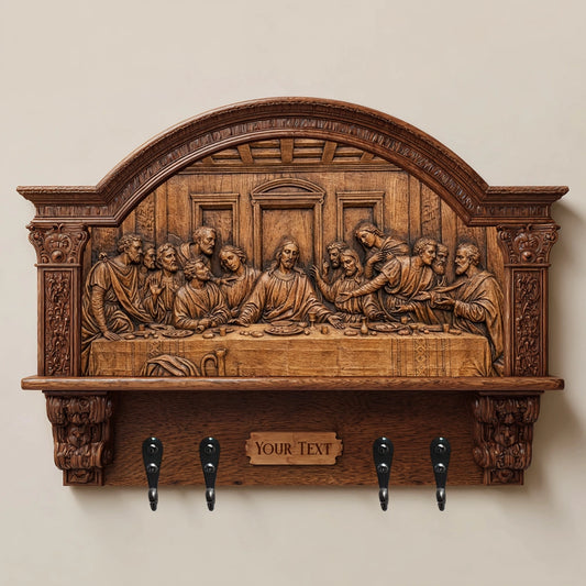 Shineful Key Holder Sacred Supper