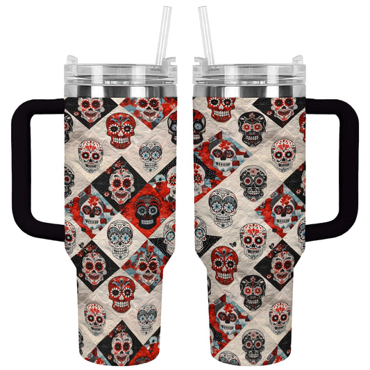Shineful Tumbler Fiesta Skulls