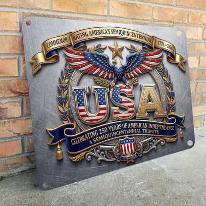 Shineful Patriot Legacy Metal Sign