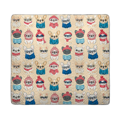 Shineful All Season Quilt 3-Piece Set - Cozy Frenchies Winter