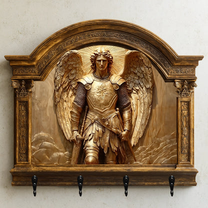 Shineful Key Holder Guardian Angel
