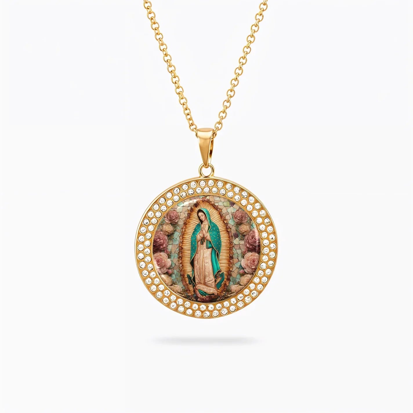 Shineful Necklace Our Lady of Guadalupe