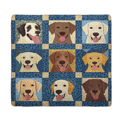 Shineful All Season Quilt 3-Piece Set - Labrador Lover's Delight