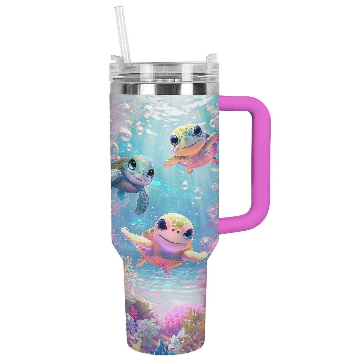 Shineful Tumbler Lovely Sea Turtle