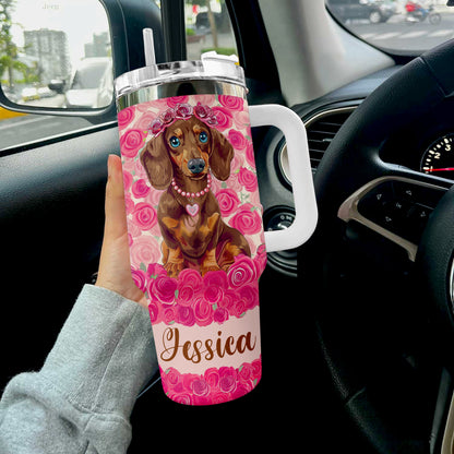 Shineful Tumbler Dachshund Rosey Princess