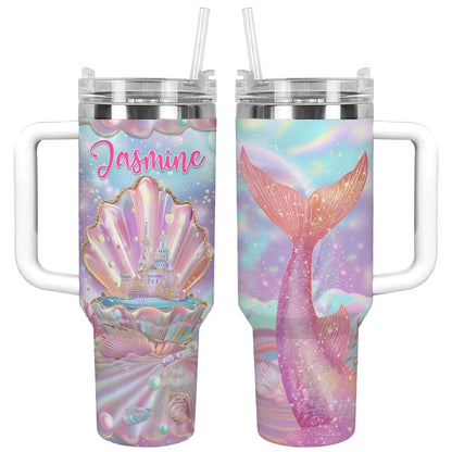 Shineful Tumbler Personalized Mermaid Enchanted Seas