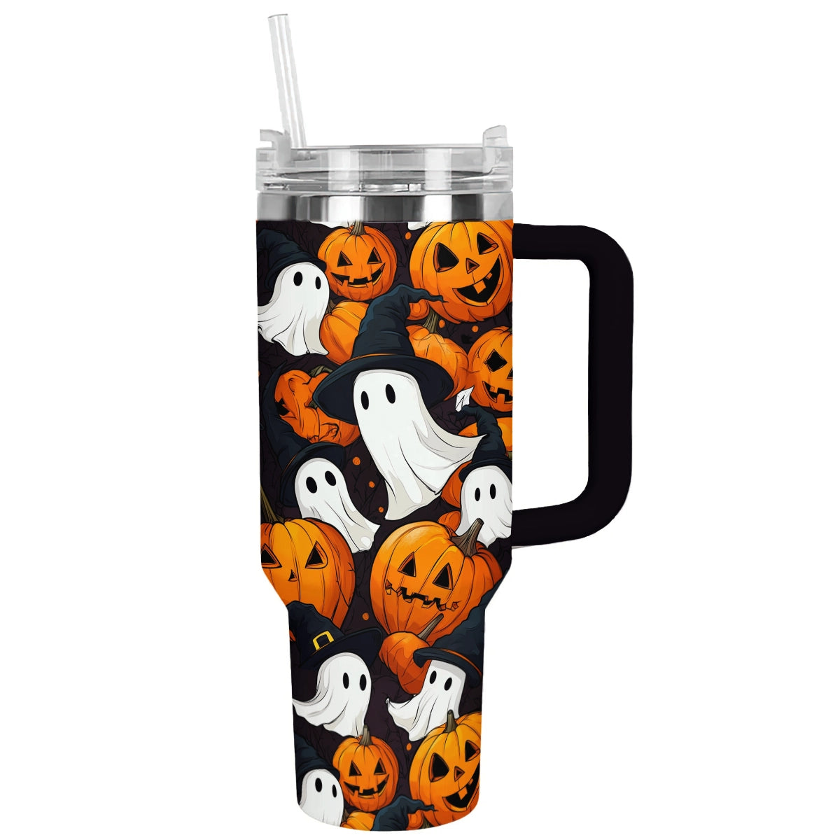 Shineful Tumbler Halloween  Pumpkin Ghosts