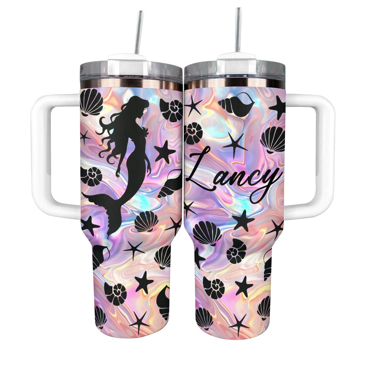 Shineful Tumbler Mermaid Personalized