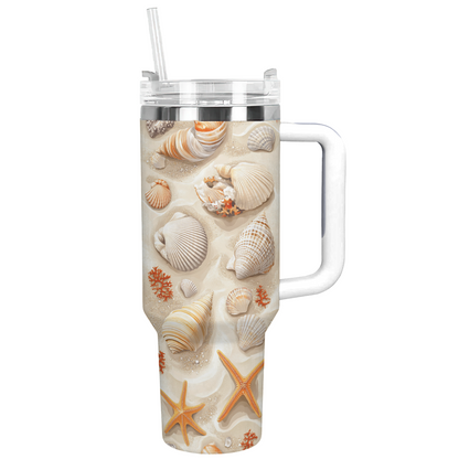 Shineful Tumbler Seashell Elegance