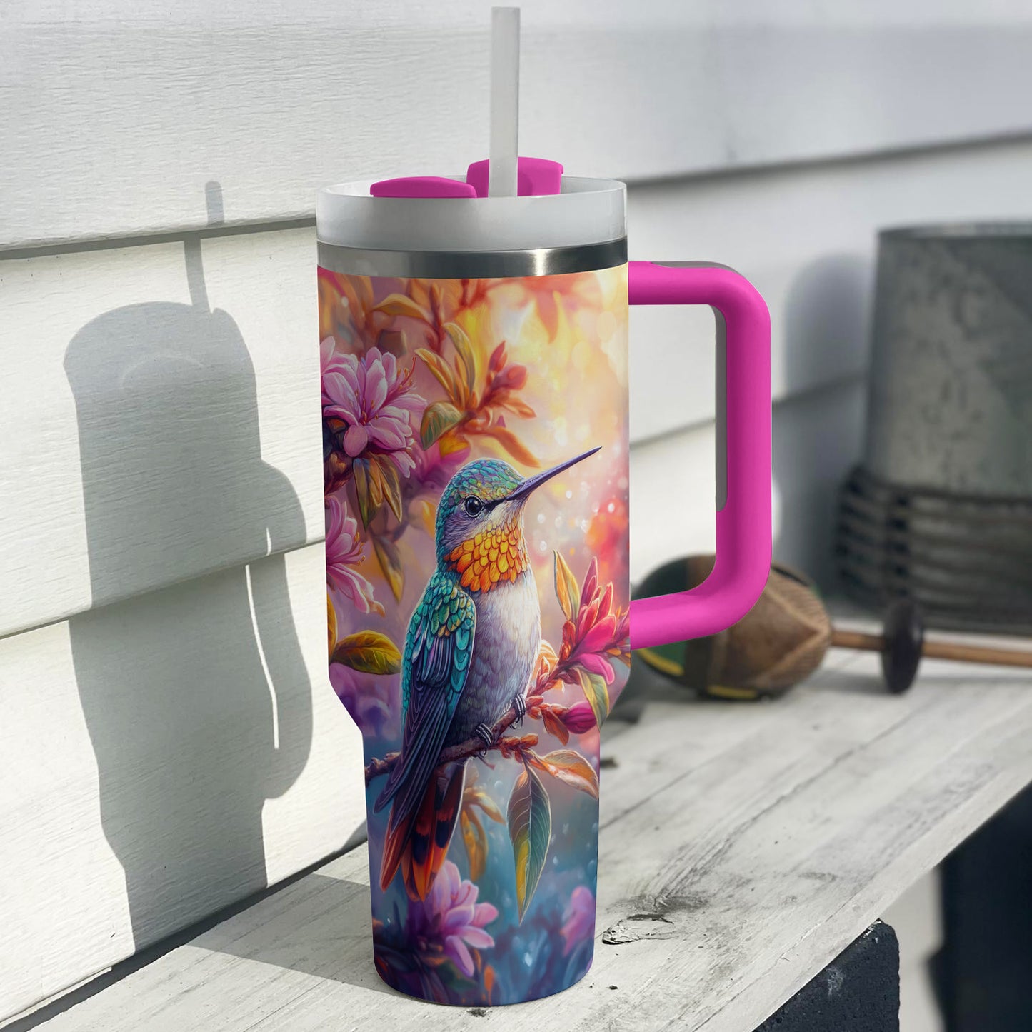 Shineful Tumbler Hummingbird Blossom