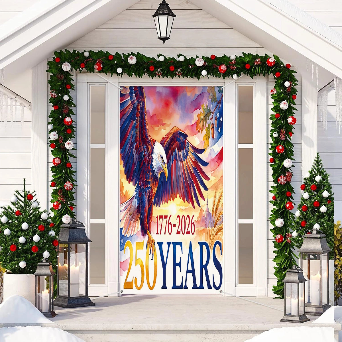 Shineful Door Cover - Freedom Still Soars