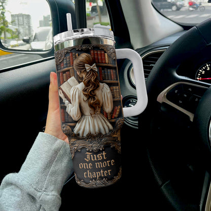 Shineful Glossy Tumbler Book Lover's Retreat