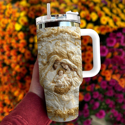 Shineful Tumbler Nativity Scene