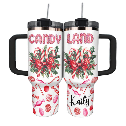 Shineful Glossy Tumbler Personalized Holiday Sweets