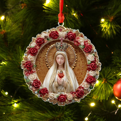 Shineful 2D Acrylic Ornament Our Lady Of Fatima