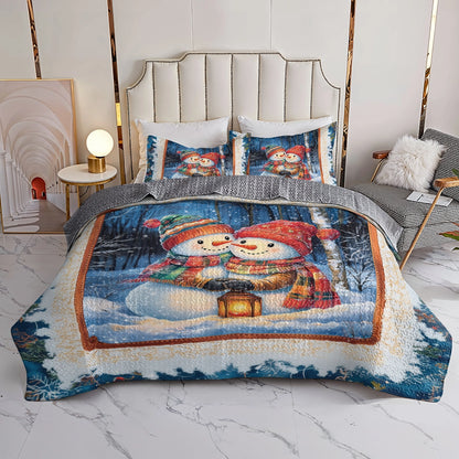 Shineful All Season Quilt 3-Piece Set - Winter Love
