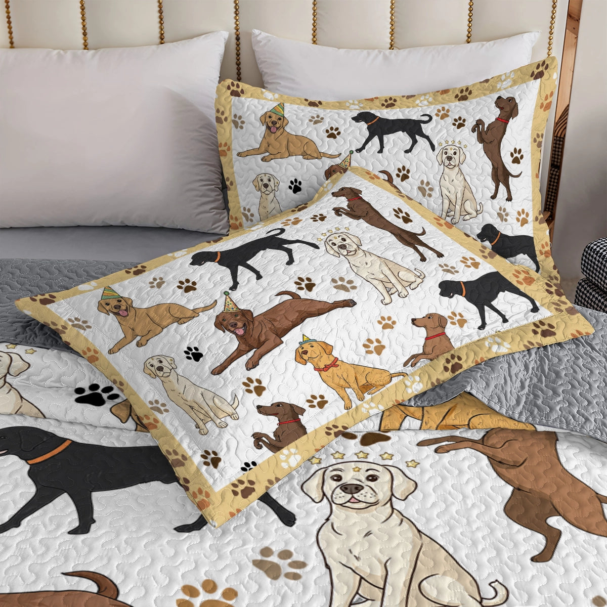 Shineful All Season Quilt 3-Piece Set - Labrador Adventures