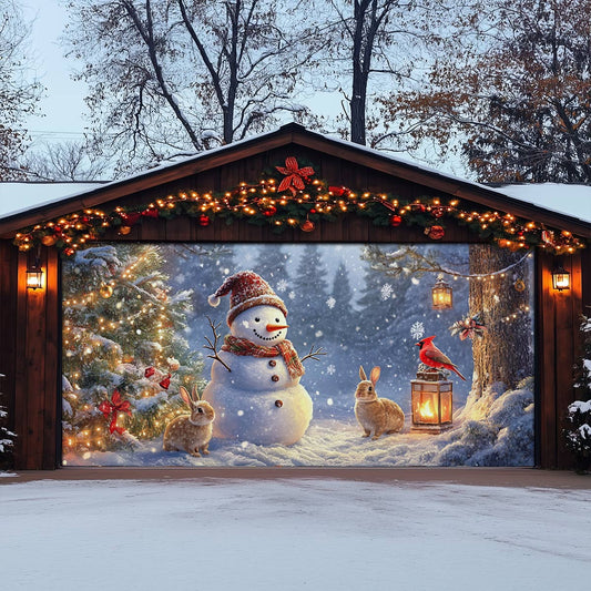 Shineful Garage Door Banner Decoration Christmas Eve Magic