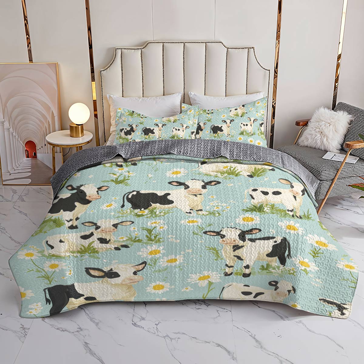 Shineful All Season Quilt 3-Piece Set - Daisy Days