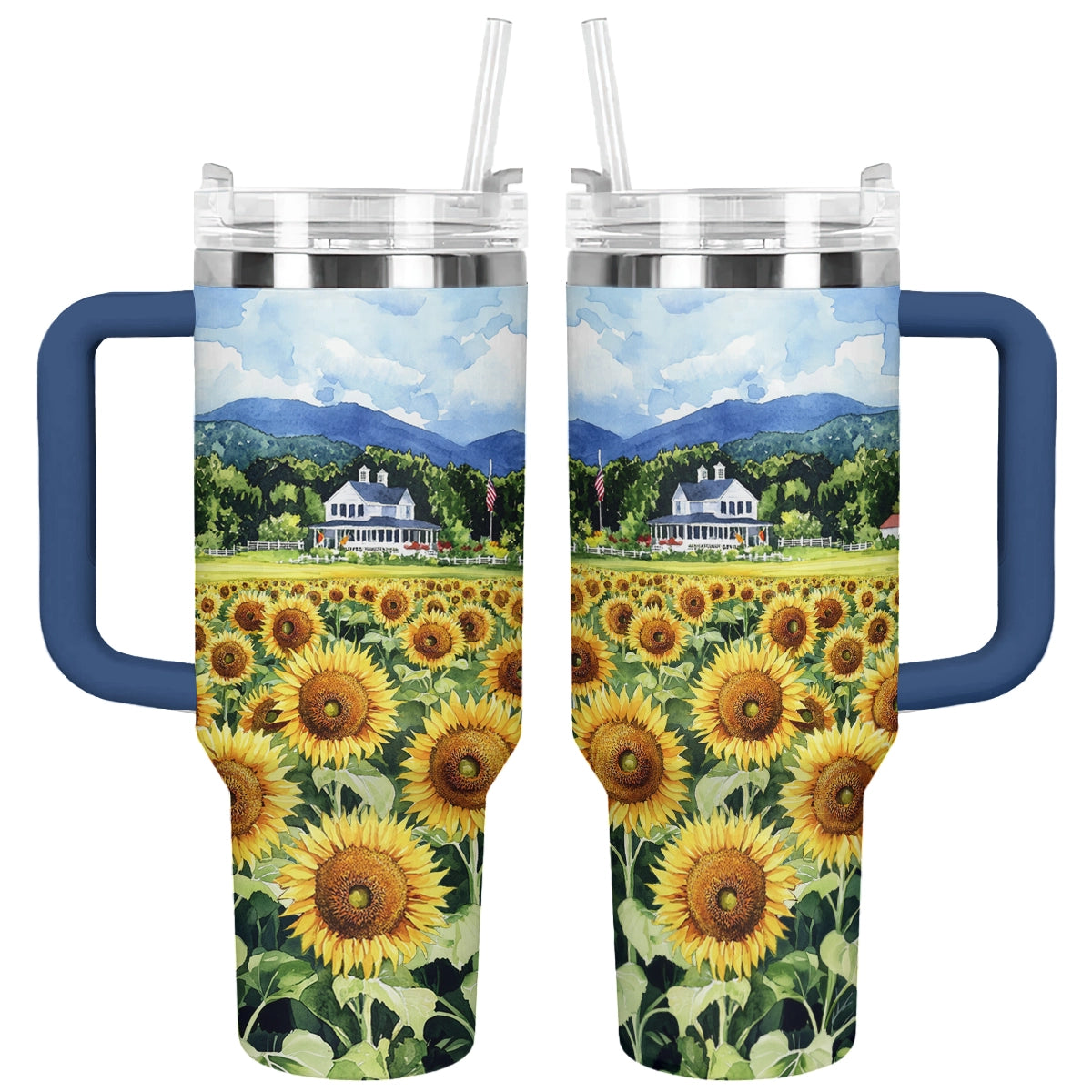 Shineful Tumbler Sunflower Farmhouse Glory