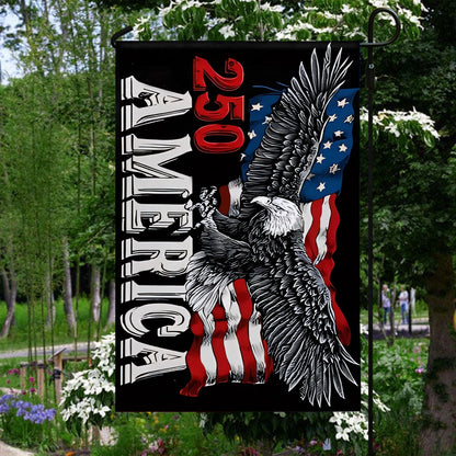 Shineful Gargen Flag 12" x 18" - 250 Years Unbroken