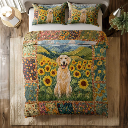 Shineful All Season Quilt 3-Piece Set - Sunny Lab Retreat