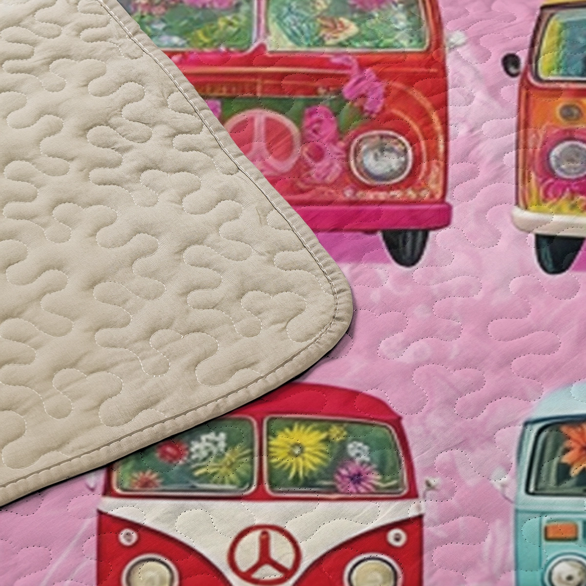 Shineful All Season Quilt 3-Piece Set - Happy Camp Van