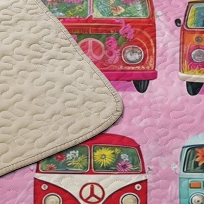 Shineful All Season Quilt 3-Piece Set - Happy Camp Van