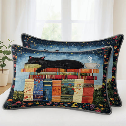 Shineful Quilt 3-Piece Set Cozy Cat