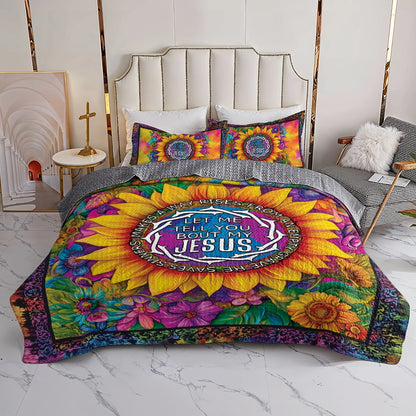 Shineful All Season Quilt 3-Piece Set Faith In God