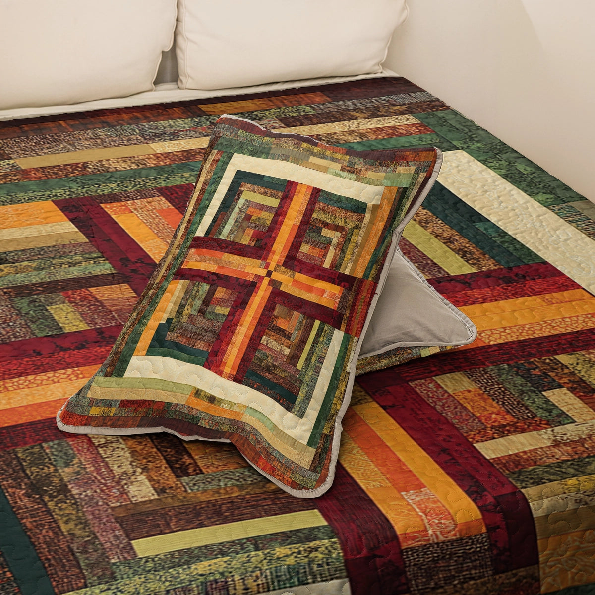 Shineful All Season Quilt 3-Piece Set - Rustic God Patchworks