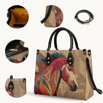Shineful Leather Bag Equine Art Carry