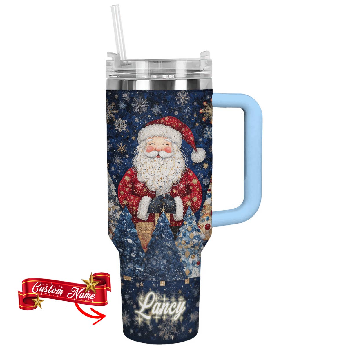 Shineful Tumbler Santa Dream