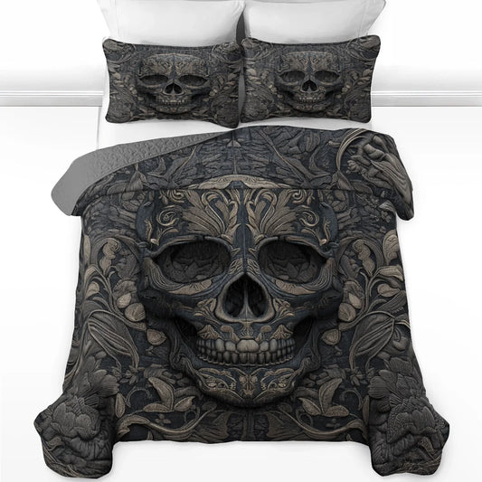 Shineful Quilt 3-Piece Set Stone Crown of Shadows