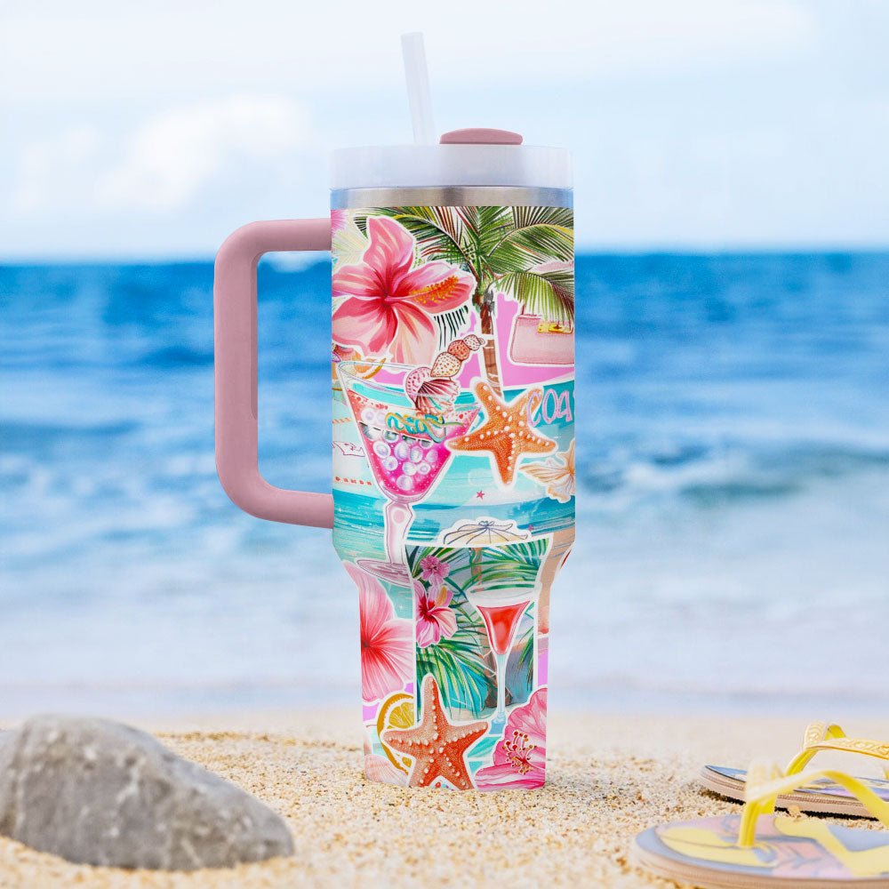 Shineful Tumbler Coastal Life