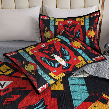 Shineful All Season Quilt 3-Piece Set Sacred Wings