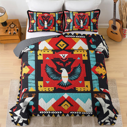 Shineful All Season Quilt 3-Piece Set Sacred Wings