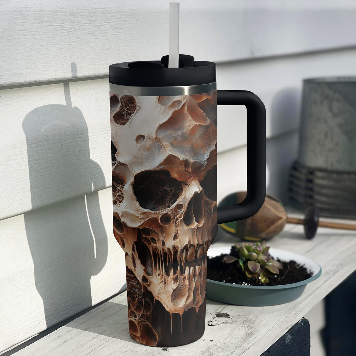 Shineful Tumbler Rocky Relic Skull